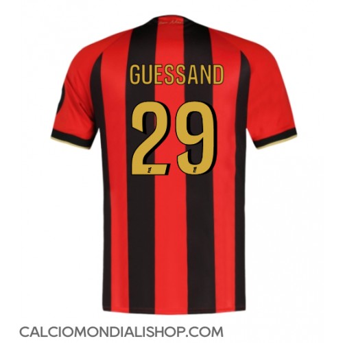 Maglie da calcio OGC Nice Evann Guessand #29 Prima Maglia 2024-25 Manica Corta